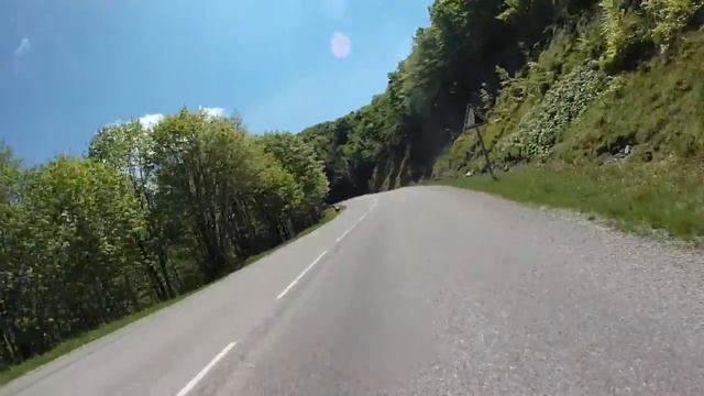Alsace : la route des Crêtes en entier / Suzuki 1250 Bandit смотреть онлайн
