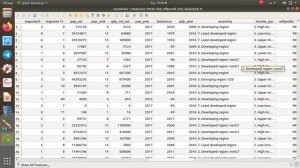 3-03 Пример базы данных в QGIS