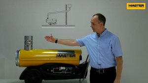 MASTER BV 77 oil fired indirect air heater