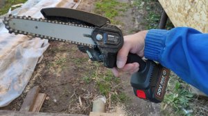 Аккумуляторная цепная пила WOSAI 20V через полгода интенсивной эксплуатации