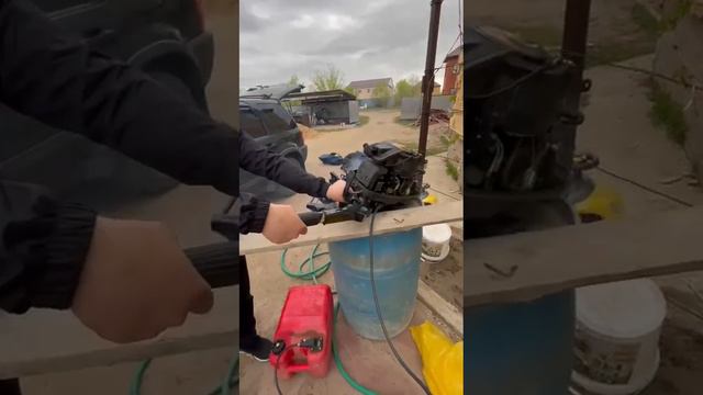 запуск мотора Гладиатор 9.9 смотреть онлайн