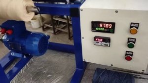 Станок для намотки шнура в бобину без втулки.