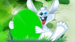 ?ПАСХА И ПРИКОЛЬНЫЙ ЗАЯЦ. Футаж. Хромакей. Зелёный экран. Chroma Key. Green Screen..mp4