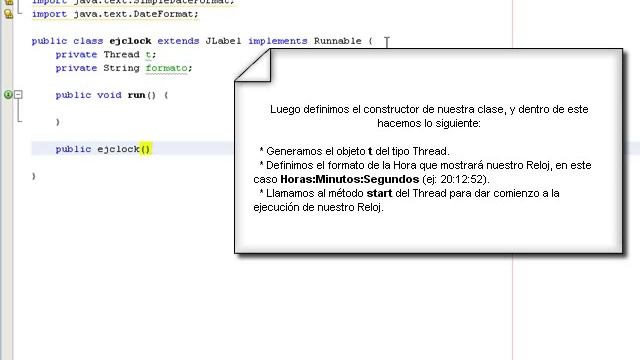 Reloj en Java смотреть онлайн