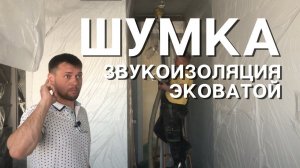 Шумоизоляция потолка квартиры Эковатой - звукоизоляция потолка