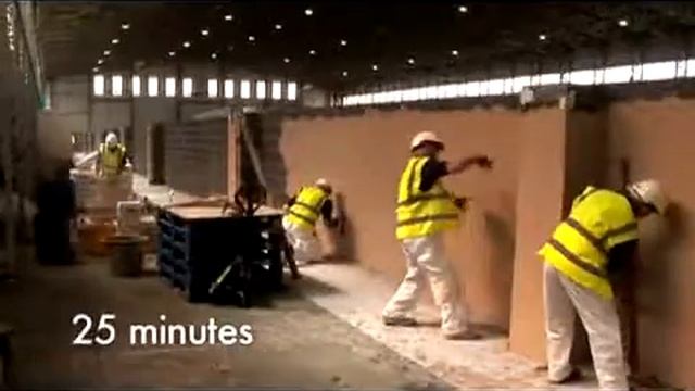 Механизированная штукатурка против ручной. Экомас Нижний Новгород смотреть онлайн