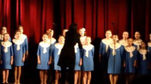 Р.Глиэр ＂Вербочки＂Хор ＂Виктория＂ ДШИ Таганрог 2015 Лапенко А.В.