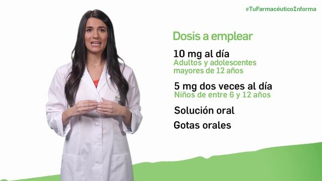Cetirizina, cuándo y cómo debemos tomarla. Tu Farmacéutico Informa смотреть онлайн
