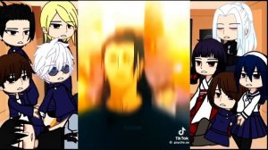 ✅ Past Jujutsu Kaisen react to themselves and their future ✨ Gacha Club   Gacha React ??