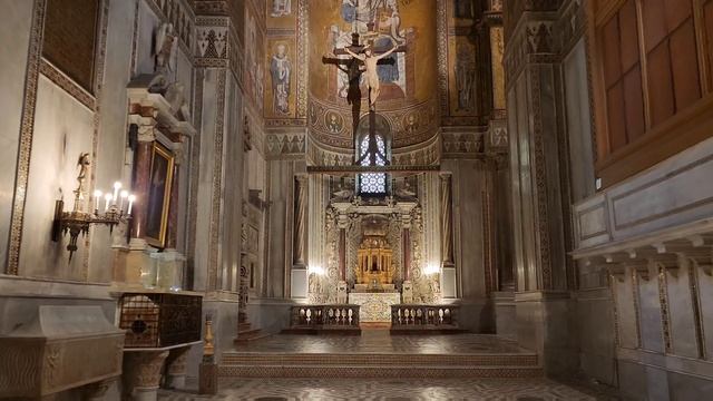 The Cathedral of Monreale, Sicily 4K | Amazing Mosaics, Marble Inlays, and Sculptures - The Best смотреть онлайн