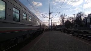 ТЭП70-0301 с пассажирским поездом №1 Волгоград - Москва