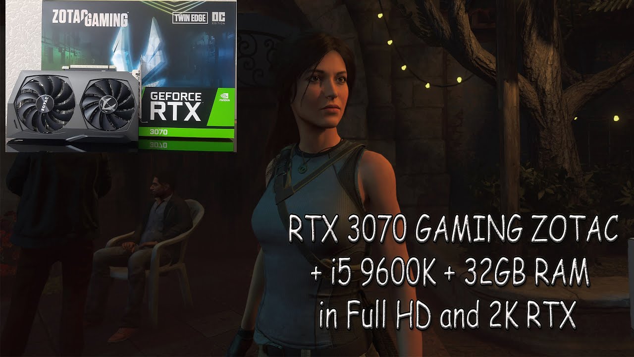 RTX 3070+i5 9600K in Shadow of the Tomb Raider - Тест производительности