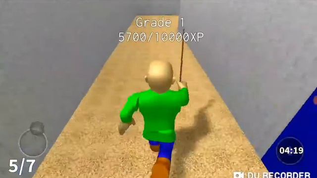 Играю за балди Roblox Baldi basics