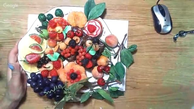 Ягоды и фрукты из силикона и фоамирана своими руками. Обзор мастер-классов  Елены Семановой смотреть онлайн