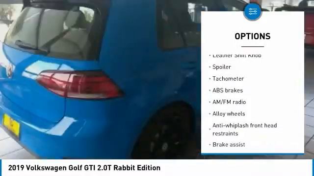 2019 Volkswagen Golf GTI 2019 Volkswagen Golf GTI 2.0T Rabbit Edition FOR SALE in Bakersfield, CA V