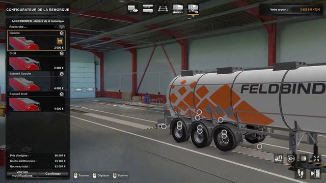 Euro Truck Simulator 2 (Présentation du nouveau pack Feldbinder Trailers DLC Release)