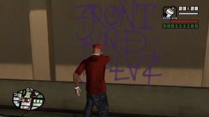 Прохождение игры Grand Theft Auto: San Andreas. Закрашивание всех граффити.