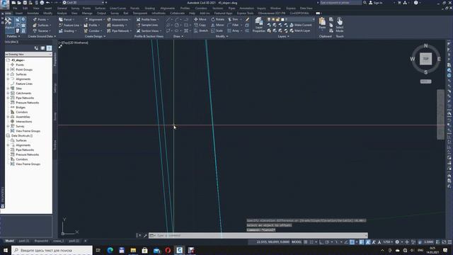 Civil 3D: Quick creation Ditchs смотреть онлайн
