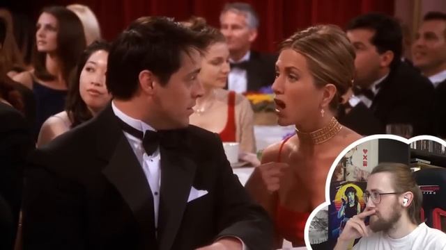 HE WON! (not really) - Friends 7X18 - 'The One With Joey's Award' Reaction смотреть онлайн