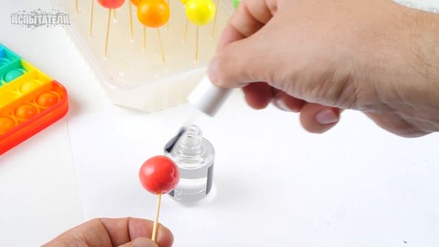 Хрустящий Pop it из антистресс шариков смотреть онлайн