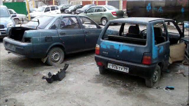 Брошенные Автомобили Самары 2014 апрель - май DarkAmon163