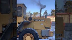 Coldstart Volvo BM 4300B -81 -7 degrees celsius.