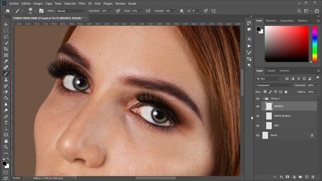 3 maneras de EDITAR OJOS en PHOTOSHOP ? de forma SENCILLA y PROFESIONAL  + ¡ACCIÓN GRATIS! ?