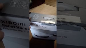 Робот пылесос Xiaomi vacuum E10 дёшево и сердито