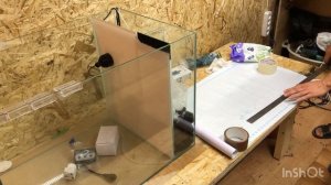 Аквариум с встроенным фильтром самп. Изготовление аквариумов #Калининград