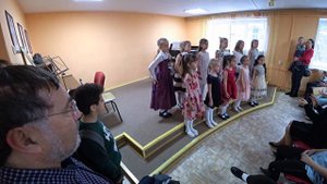 "ОСЕНЬ" М. КРАСЕВА, М. ИВЕНСЕН. "ГУСЯТА" ОБР. Т. ПОТАПЕНКО ХОР ПЕРВОГО КЛАСССА "ХОРОВОЕ ПЕНИЕ"