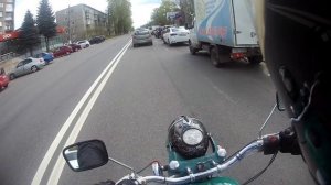 Урал одиночка м66 по городу Тверь ч.1