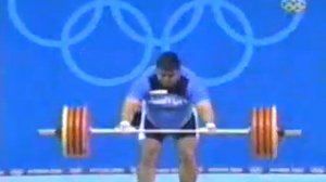 Афины 2004, Тяжелая атлетика, Мужчины 105кг 2 часть/ Weight lifting, Athens 2004 Men 105 part 2