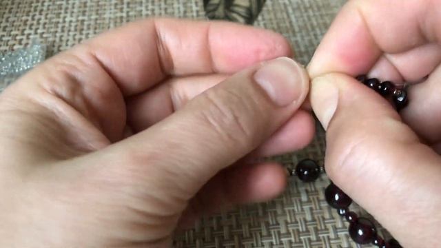 ПЕРЕДЕЛКА УКРАШЕНИЙ ДЛЯ ЛАРИСЫ. ДО И ПОСЛЕ. ГРАНАТ. ЧАСТЬ 2