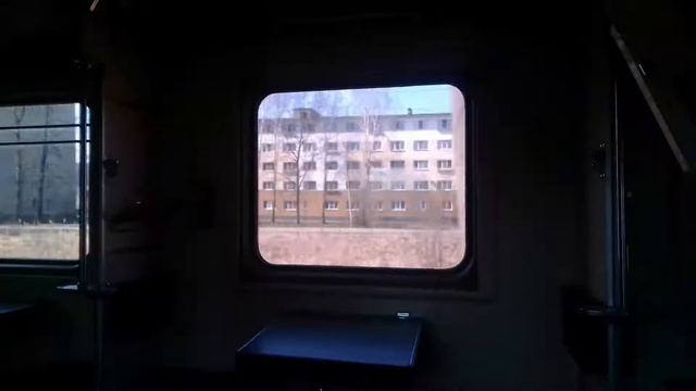 St.Petersburg to Veliky Novgorod by train. 15.04.2021. Из Петербурга в Новгород на поезде. смотреть онлайн