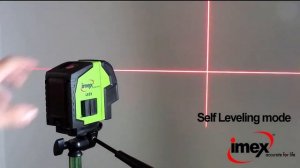 How to use the Imex LX22 Cross Line Laser Level
