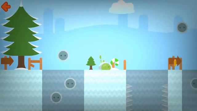 Splashy Slime - Gameplay "Ice Level" смотреть онлайн