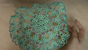 Совместный проект. Салфетка в технике Фриволите. 2 неделя