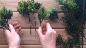 Новогодний венок из шишек и еловых веточек (Christmas wreath of cones and twigs) Полная версия