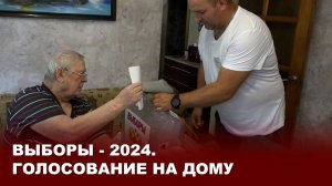 Выборы - 2024. Голосование на дому