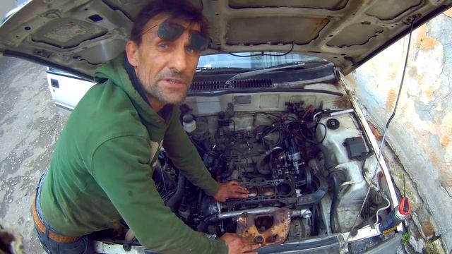 Стук двигателя сразу после ремонта.и как машина доехала до моториста - загадка! смотреть онлайн