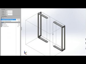 TA8312 Настройка модели сварной конструкции