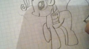 Как нарисовать пони рарити