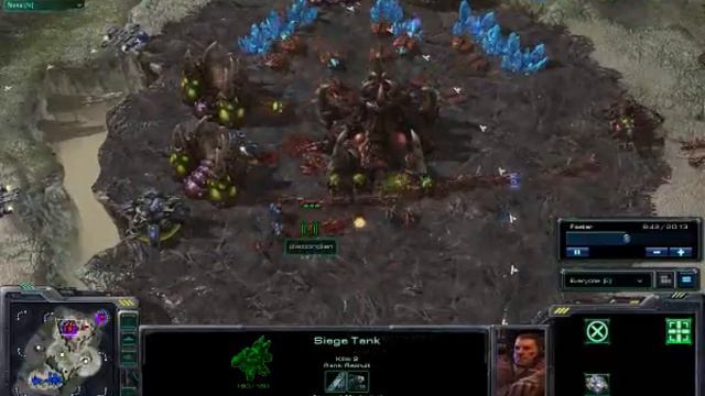 StarCraft 2 - Terran vs Zerg 1/2 (NighTMarE) g44 смотреть онлайн