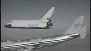 Nasa B 747 carries Shuttle Enterprise   In flight separation   NASA Dryden 1977