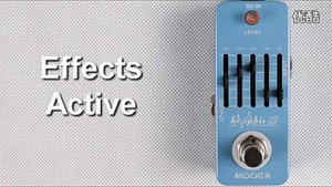 Mooer Graphic G 5-Band Guitar Equalizer micro compact pedal.---BATES MUSIC flv