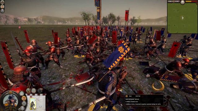 Total War: SHOGUN 2 1vs1: Date Bulletproof Samurai vs Naginata Samurai смотреть онлайн