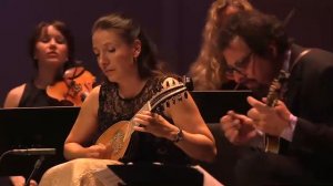 Caterina Lichtenberg and Mike Marshall J S  Bach Oboe Violin Concerto BWV1060 Dm 1st Movement Carme