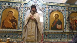 иеромонах Мефодий (Зинковский) проповедь 19.01.23