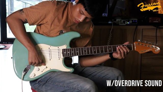 Fender Eric Johnson Signature Tropical Turquoise 2008 | Demo смотреть онлайн