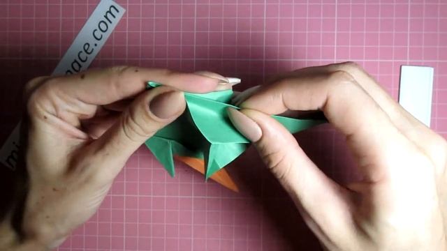 Оригами динозавр апатозавр /Origami Dinosaur Apatosaurus